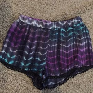 TOBI tie dye shorts